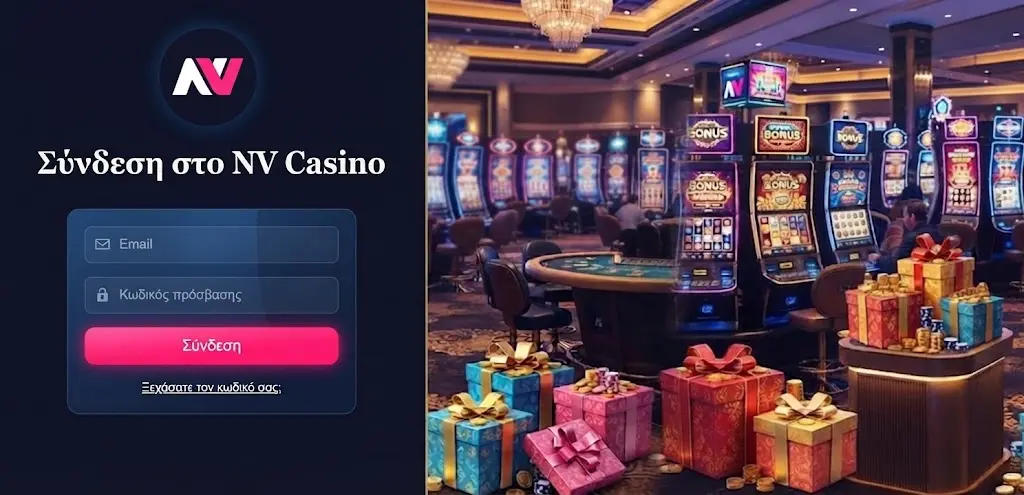 Σύνδεση στο NV Casino — nv casino login και είσοδος στον λογαριασμό